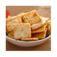 泡吧小脆 休闲食品烧烤味 非油炸薯片50克 饼干零食