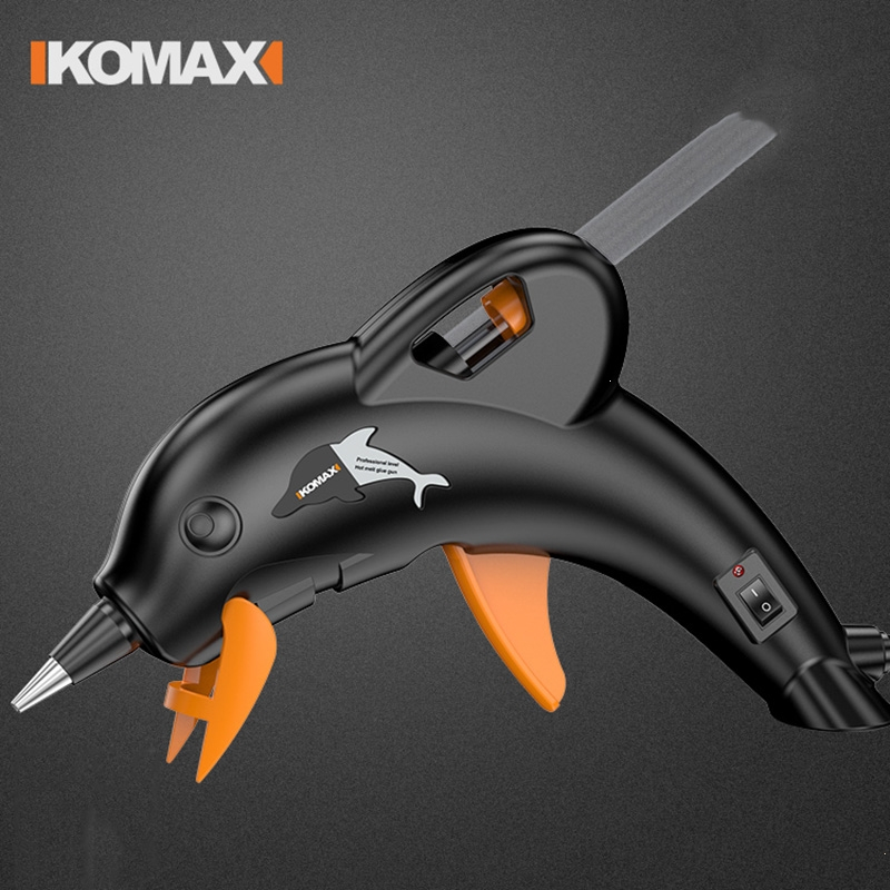 科麦斯家用热熔胶枪手工制作儿童热融胶抢高粘强力胶棒小型胶水热容胶