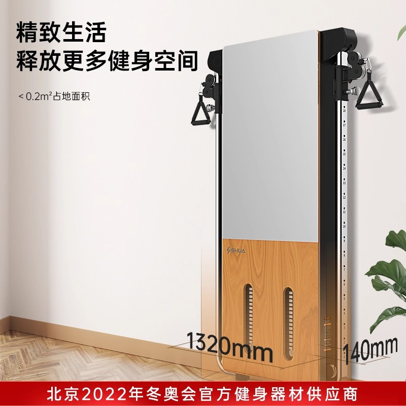舒华(SHUA)壁挂式拉绳训练器家用综合训练器多功能室内健身器材SH-G699高清大图