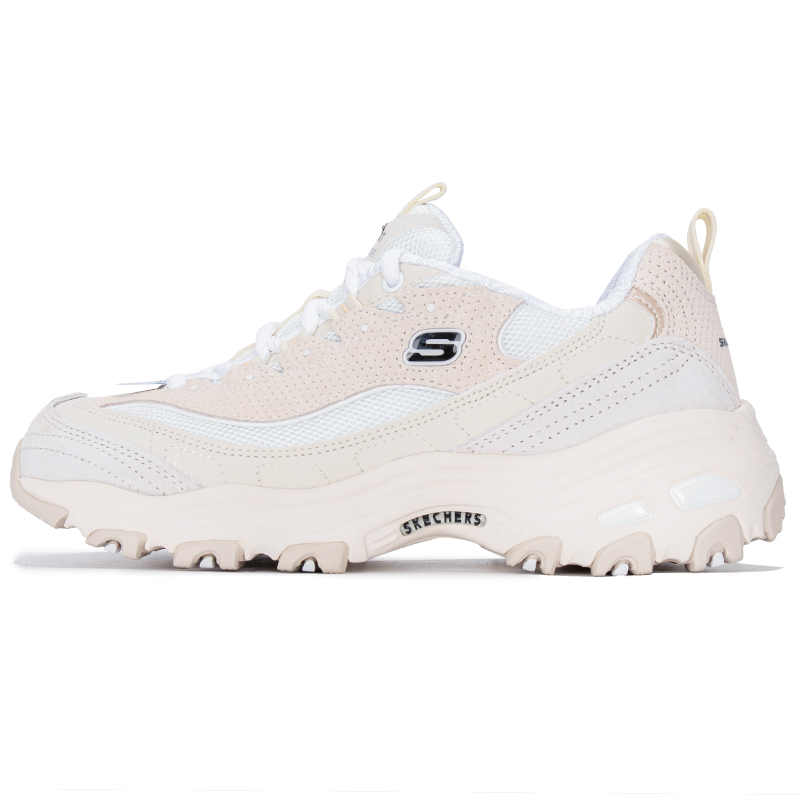 Skechers斯凯奇女鞋新款运动鞋健身训练透气熊猫鞋休闲鞋13147-OFWT ZP高清大图