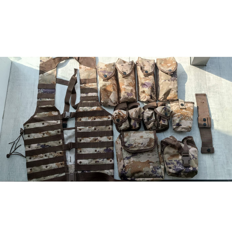 蝶蔻(DIEKOU)06战术背心携行具户外训练单兵装具高强度11件套战术背心1000D空变丝