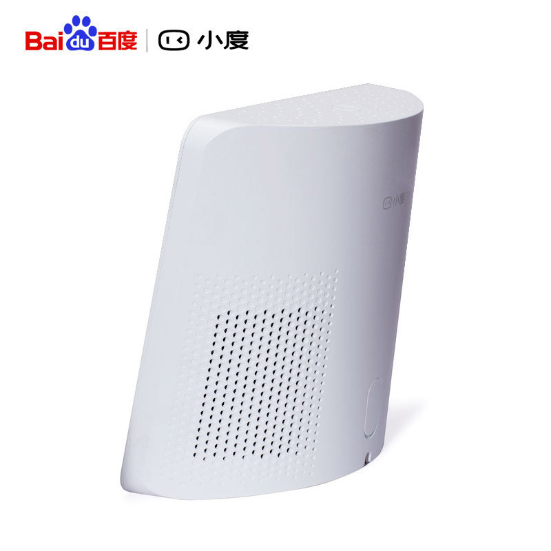 [向往的生活同款] 小度在家1S 新一代带屏智能音箱 触屏音箱 视频通话 WiFi/蓝牙音响 珍珠白