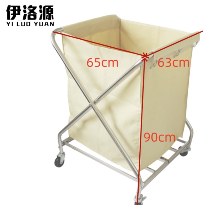 伊洛源 布草车不锈钢高清大图