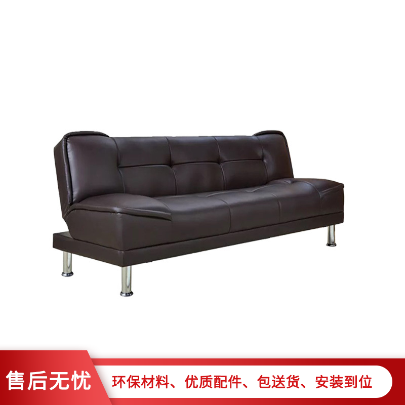 [理政]办公沙发 商务办公西皮沙发 现代简约公司商务休闲待客可折叠沙发高清大图