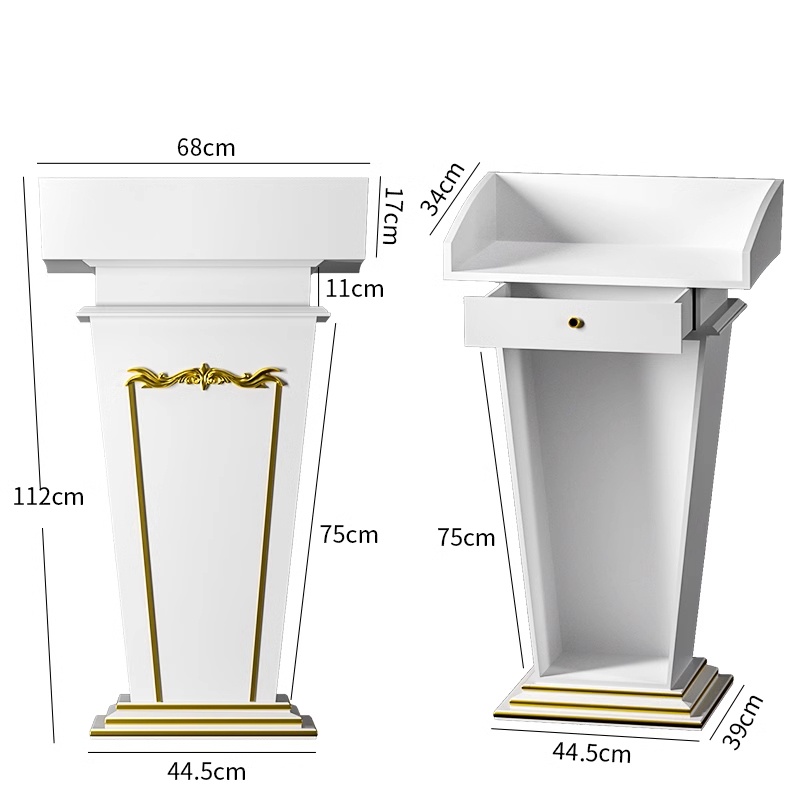 悦兴诚会议主持台68*39*112cm张高清大图