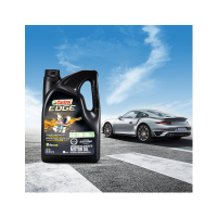 [极护全合成]Castrol嘉实多 美国进口 极护钛流体 5W-30 A1/B1 SN级 全合成机油 5QT/4.73L