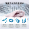 美菱(MELING)12公斤 天瀑洗 一键智洗 全自动洗衣机 钢化阻尼盖板 MB120-610GX 黛蓝灰