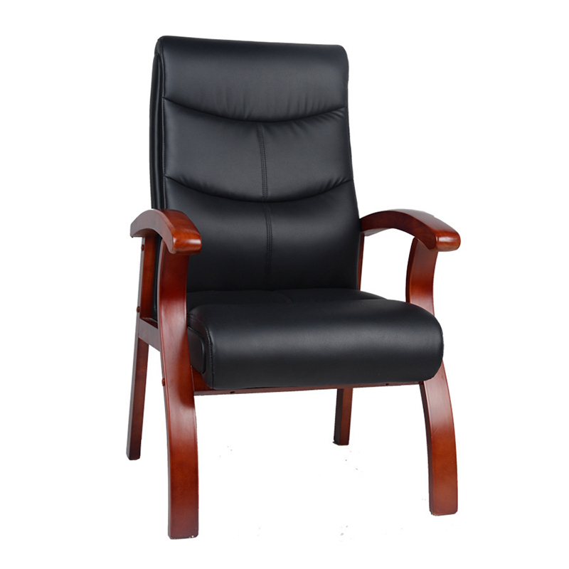 大班椅子皮办公椅子电脑椅子职员会议洽谈老板椅子c140黑色西皮