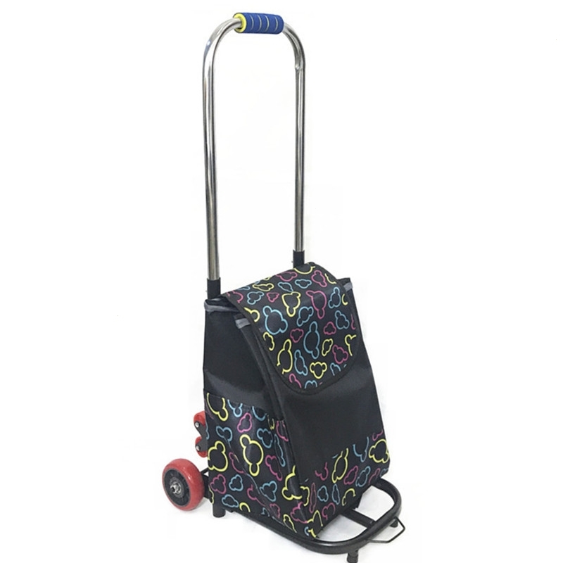 折叠便携手拉车拉货载重王行李车买菜拉杆车小拉车家用拖货车推车加厚