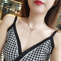 BF璀尚珠宝 蝴蝶 甜美清新配饰 韩版 时尚饰品 女士蛇骨链项链 ZP009