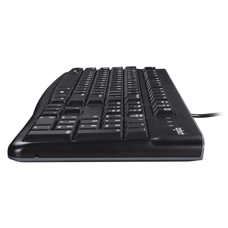 罗技(Logitech)K120有线键盘 颜色:黑色 2个/件