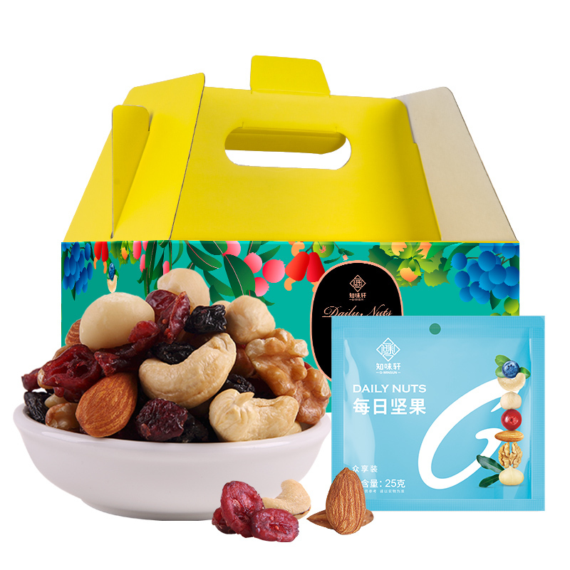 知味轩每日坚果30日装750g