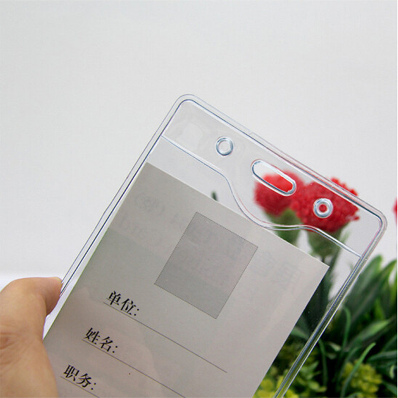 必高 YC 软质防水工作证件卡套带挂绳胸牌