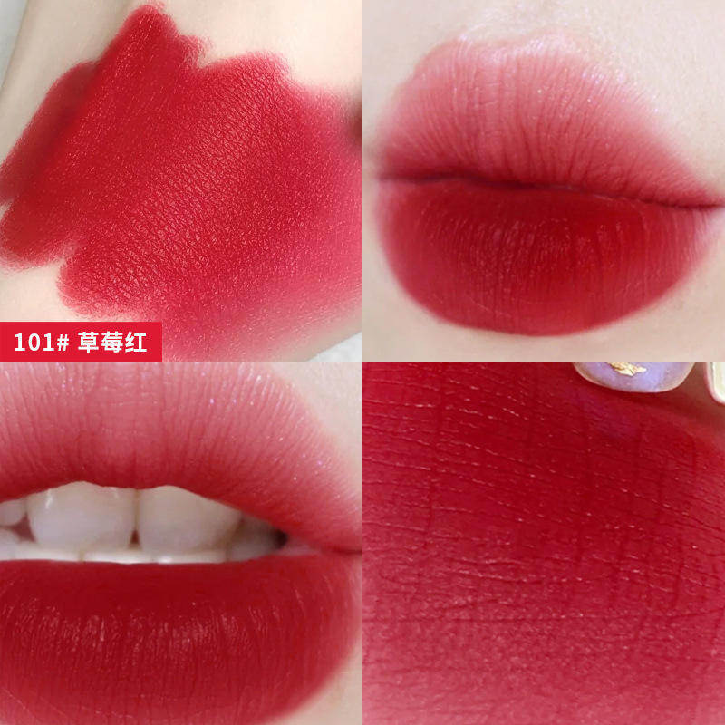 xixi 焰彩恒亮星光口红网红同款番茄焦糖色奶油活泼仙女