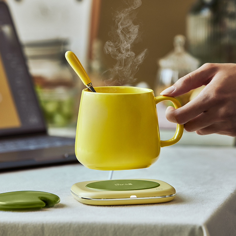 小熊bear养生壶电热杯垫保温小杯drbdb25e1