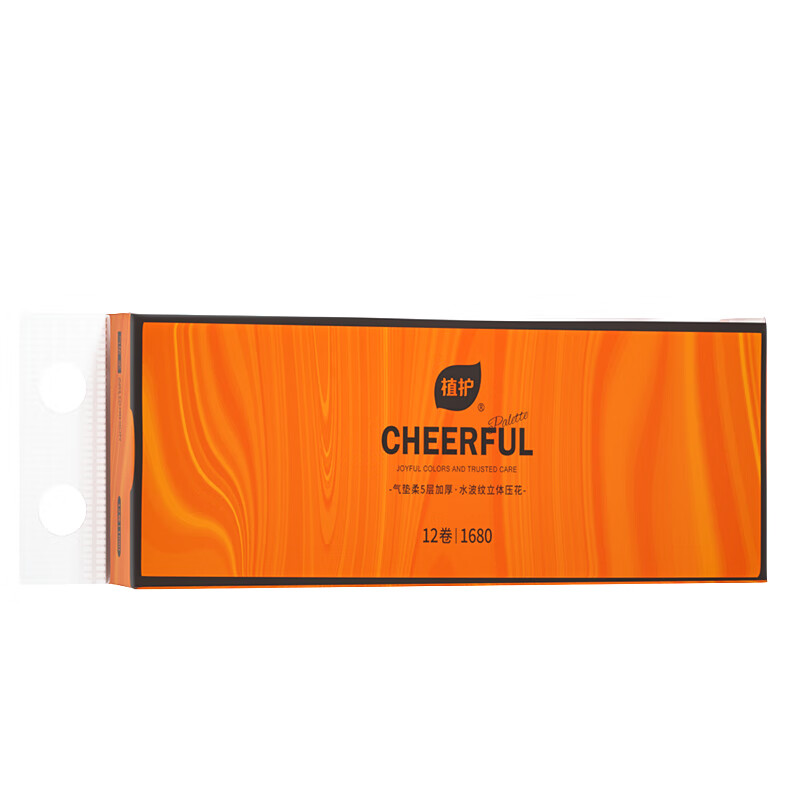 植护 5层悦色气垫柔无芯卫生纸 155*120mm 140g 12卷/提