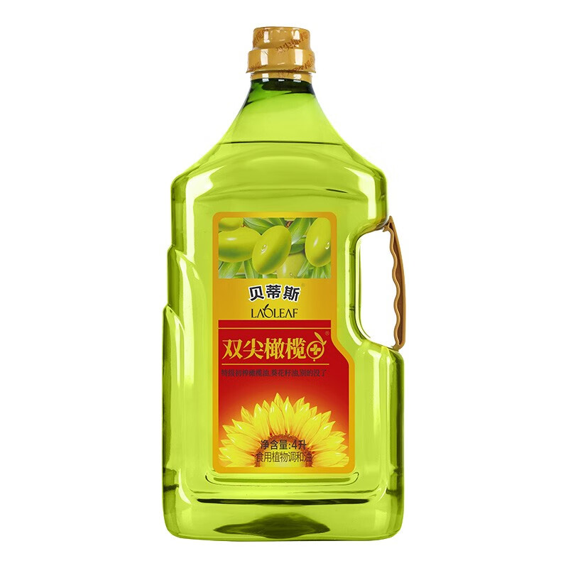 贝蒂斯食用植物调和油(葵花橄榄)4L-