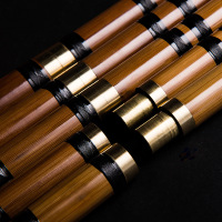 炎黄源头两节苦竹笛子乐器专业初学入横笛梆笛c/d调降e调f调g调 D调+赠品