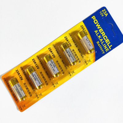 23a12v碱性电池门铃按键电池长度27cm电风扇遥控器小电池十节