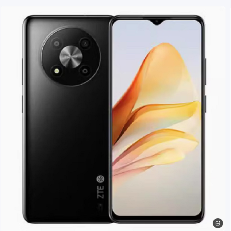 中兴远航40 4GB+128GB 全网5G 星云黑 展锐T520芯 1300W高清影像 90Hz刷新率 5G手机