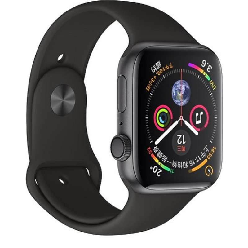 Apple Watch Series4 智能手表GPS+蜂窝网络款 44毫米 深空黑色不锈钢表壳搭配黑色运动型表带/TP