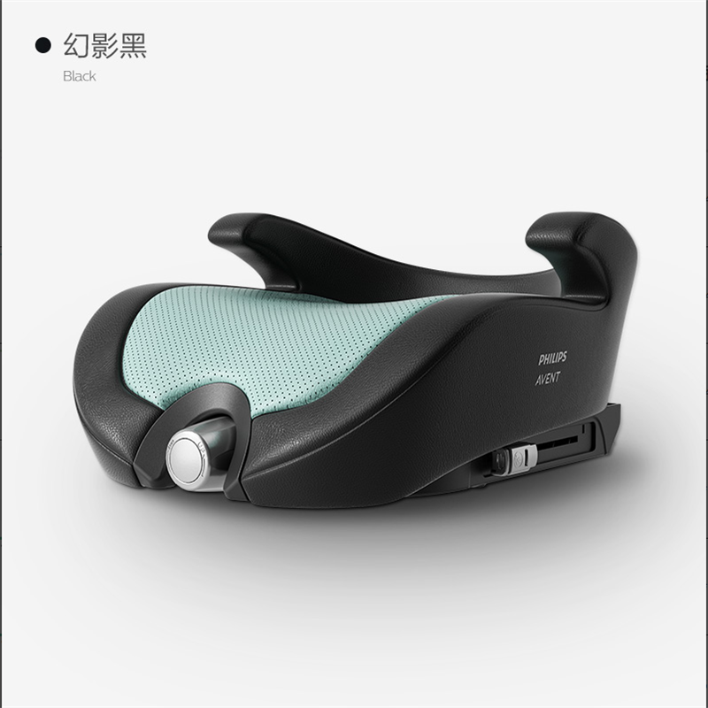 新安怡(AVENT)安全座椅逸驰/Echo/(4-12岁)幻影黑儿童安全座椅增高垫