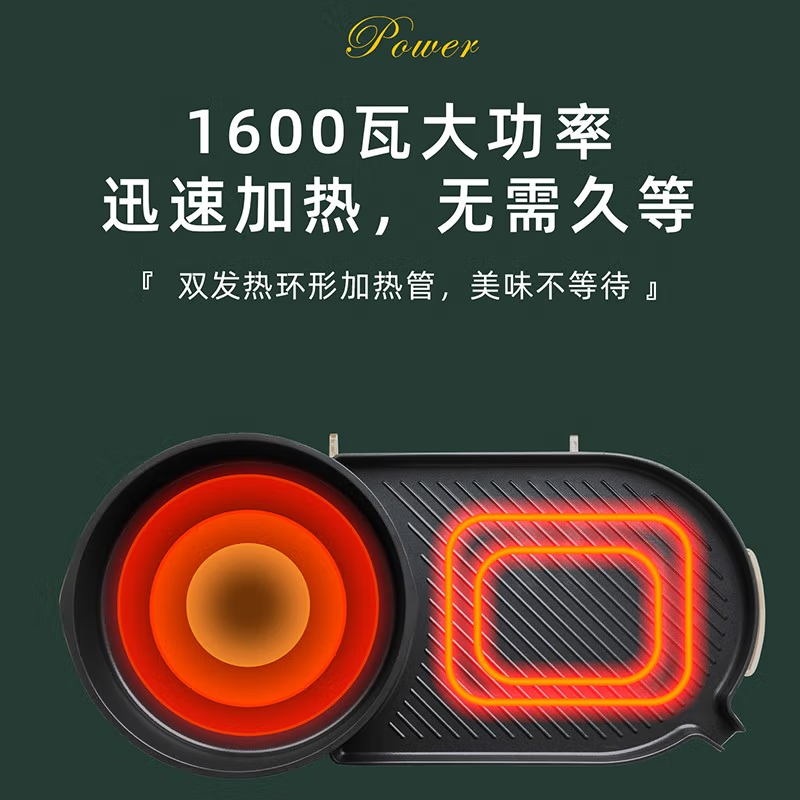 熊猫 多功能料理锅TRZJ2103A高清大图