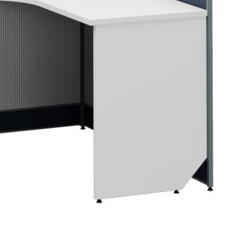 臻远ZYGW-033屏风工作卡位职员桌办公桌 F型双人位高清大图