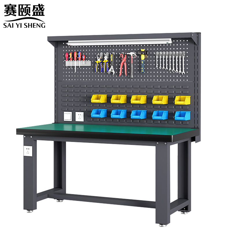 赛颐盛车间操作台双挂板2100*750*800mm张高清大图
