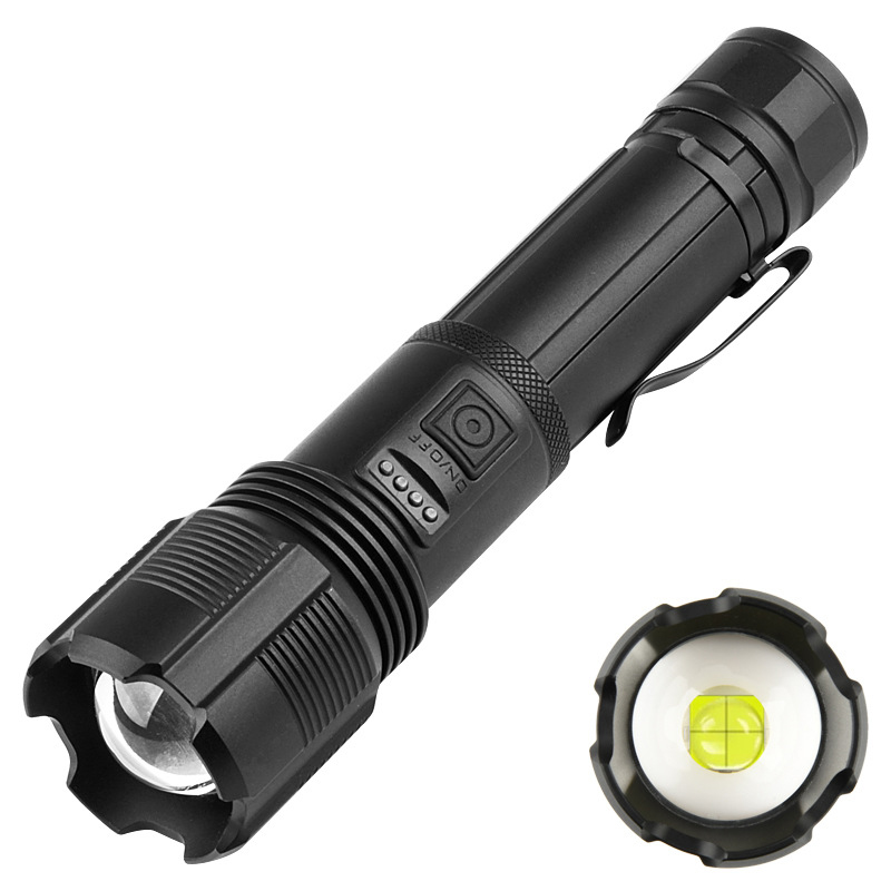 三极户外(Tri-Polar) TP5078 强光变焦P50灯芯电筒5档调节 黑色高清大图