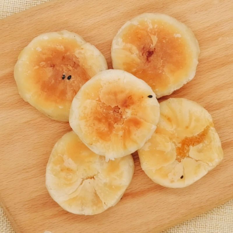 广东潮汕绿豆饼咸味绿豆饼传统糕点小吃手工绿豆糕零食礼盒装