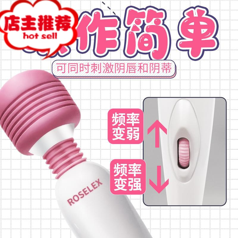 迷你充电小号av按摩震动棒私处高潮自慰跳蛋阴蒂刺激女性用品欢乐小鸟 私宠av棒:E套餐