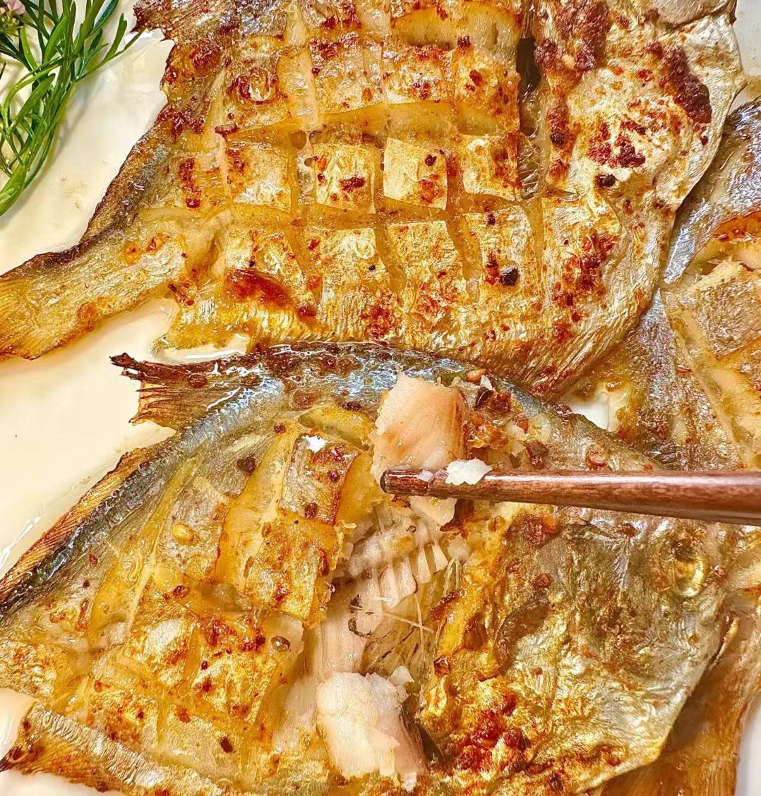 祈源鲳鱼礼盒2kg盒装高清大图