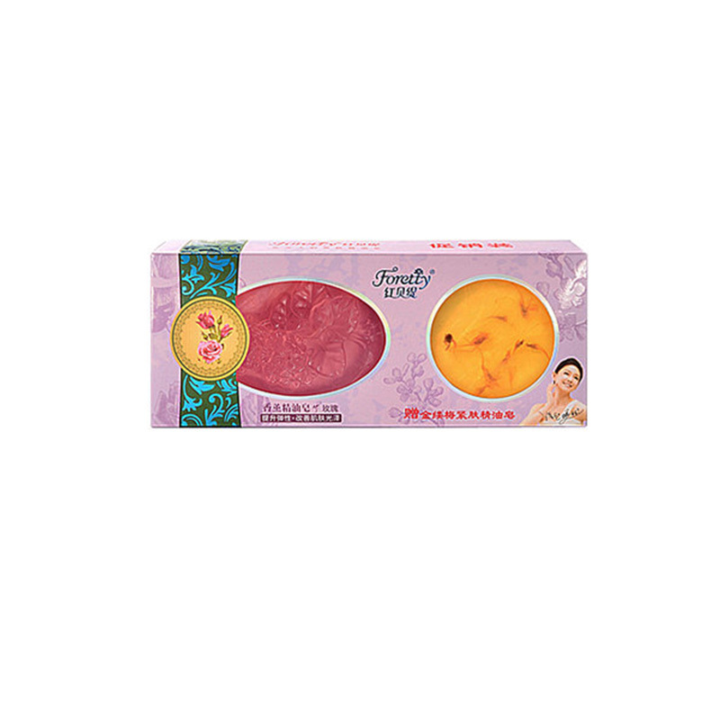 红贝缇香薰精油皂(玫瑰)套装(10块起售)