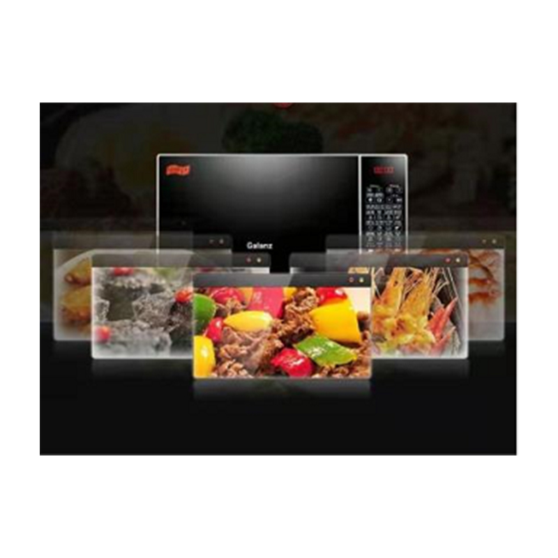 美的(Midea)变频微波炉家用 微烤一体机 光波烧烤炉 智能解冻 平板易清洁 G80F23CN2PB5(RO)高清大图