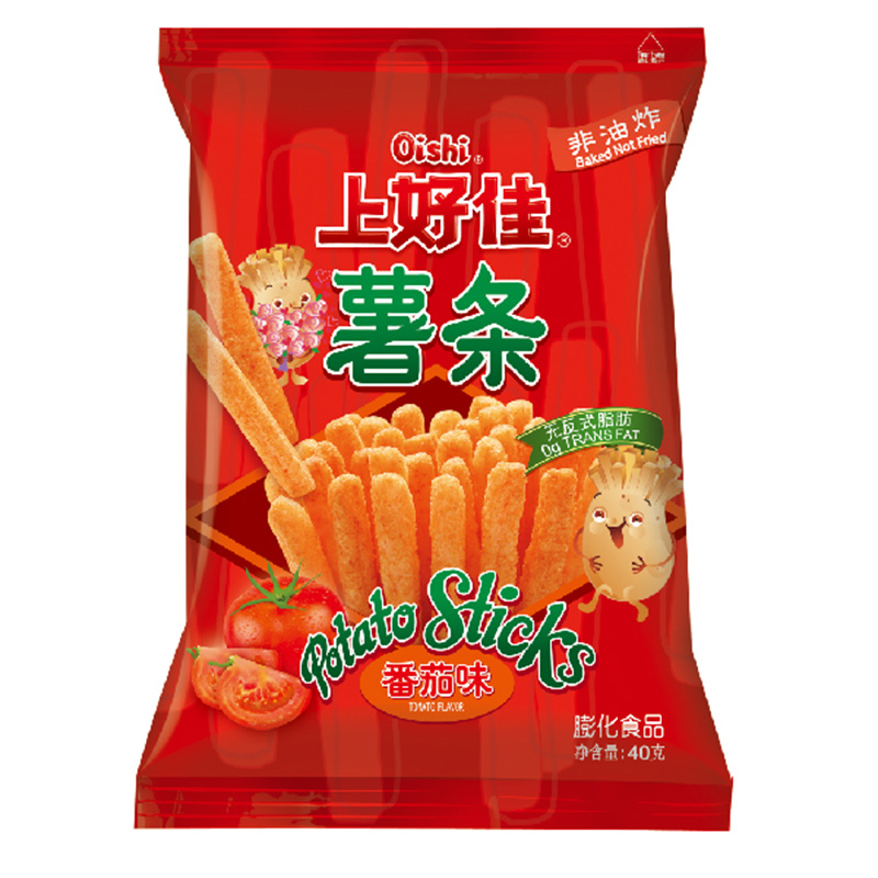 上好佳 薯条番茄口味 膨化食品 40g高清大图