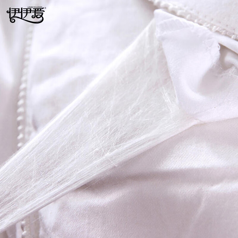 伊伊爱纯桑蚕丝被 YGFQS25019 白色500g 150*210cm (条)高清大图