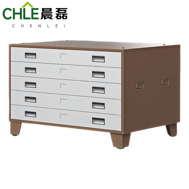 晨磊 图纸柜 咖色单节(0号) 台高清大图