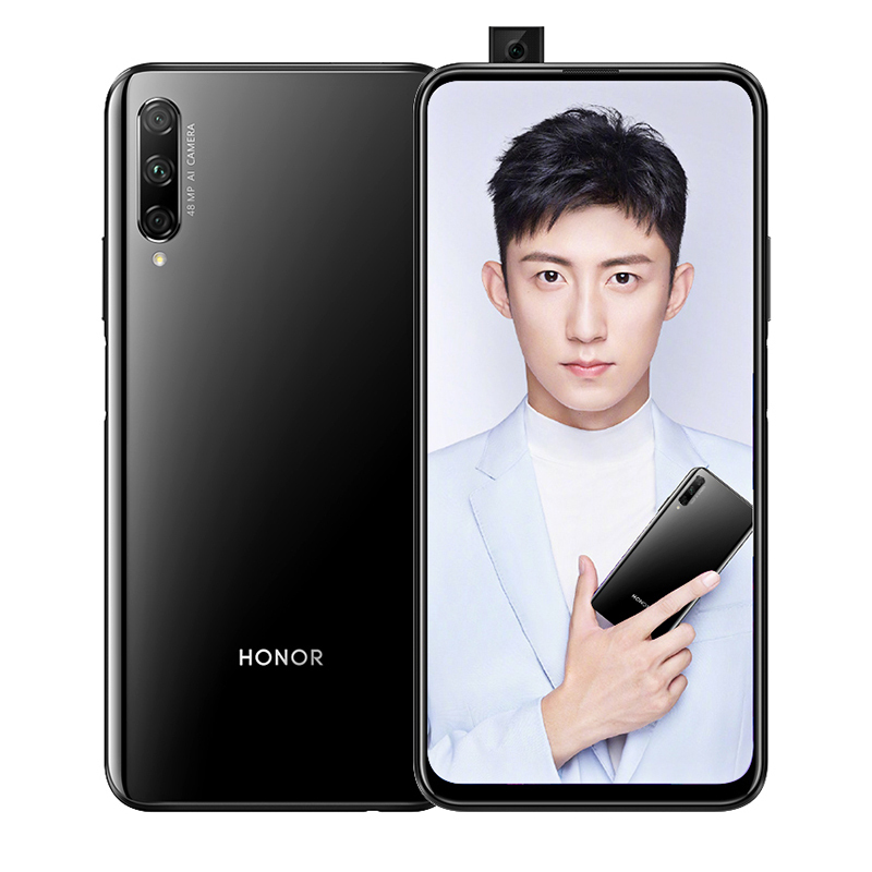 华为荣耀honor9xpro8gb256gb幻夜黑移动联通电信4g全网通麒麟810液冷