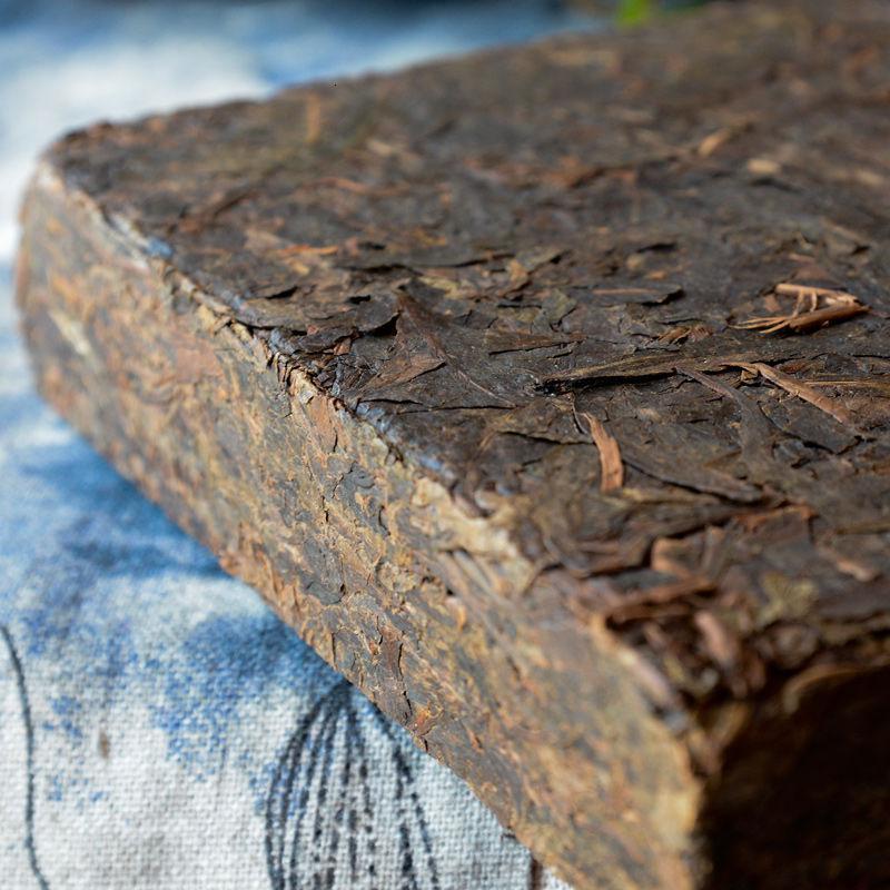 湖南安化黑茶茯砖茶正品陈年特级茶叶老黑茶安华黑砖茶正宗1kg