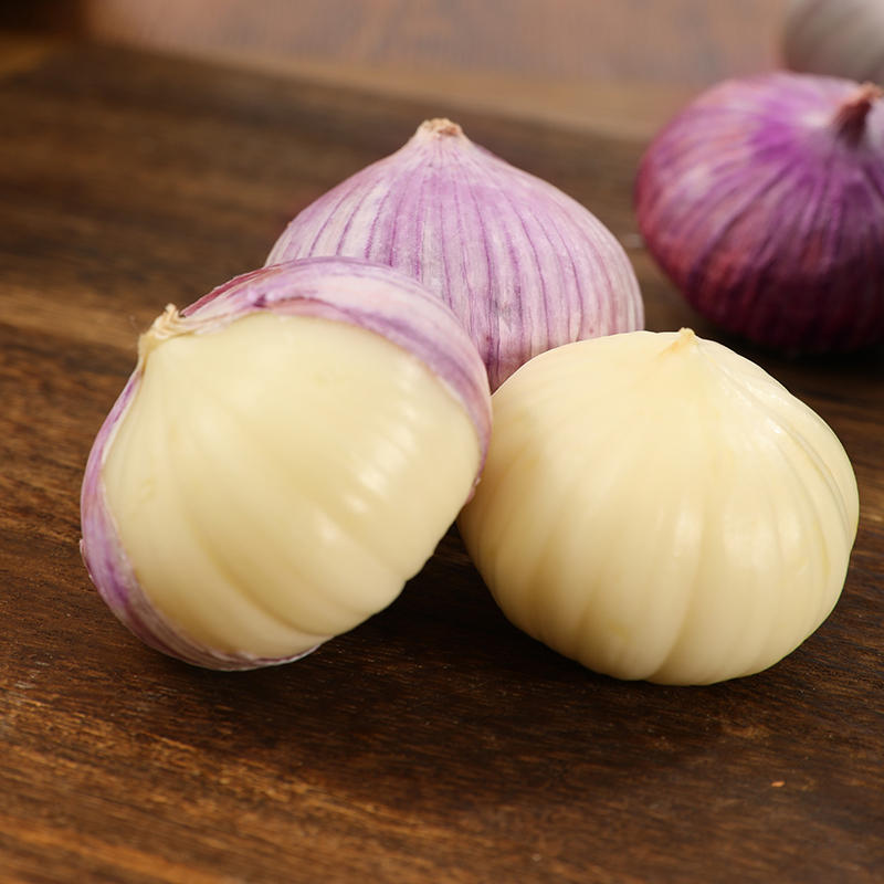 [西沛生鲜]当季云南新鲜紫皮独头蒜 直径2-2.5cm 净重5斤 精选新蒜独头高清大图