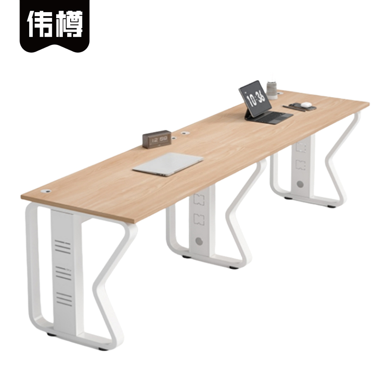 伟樽职员培训桌双人位280*60*75cm张