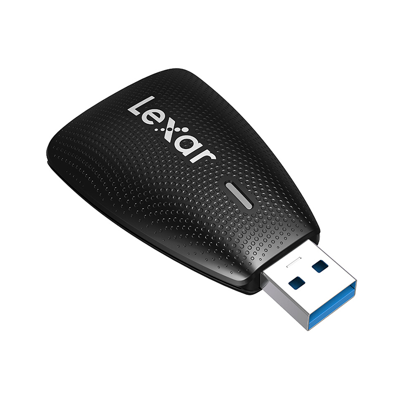 雷克沙(Lexar) LRW450URBCN 专业版 2合1 USB3.1 多功能读卡器 (计价单位:个) 黑色