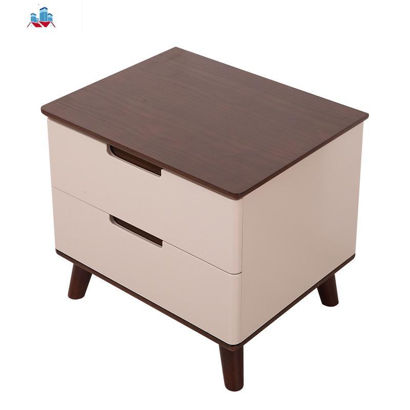 北欧网红床头柜 简约现代卧室小户型床边小柜子时尚储物柜省空间 泰空仓