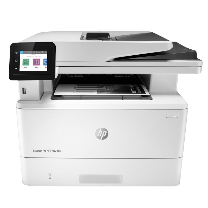惠普(hp) M329dw A4黑白激光多功能一体机 三合一 自动双面 支持无线网络