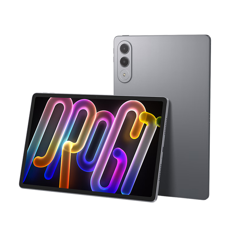 联想平板小新ProGT 11.1英寸3.2K超清屏144Hz高刷 办公学习游戏AI平板电脑 8+256G信风灰高清大图