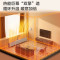 美的(Midea)“1.27米可折叠”取暖器/电暖器/电暖气家用/移动地暖节能轻音/双擎速热踢脚线取暖器HDW22MVS
