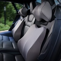 8H记忆绵4D曲线腰靠汽车靠垫护腰靠背座椅护椎腰枕司机车用车载腰垫K9
