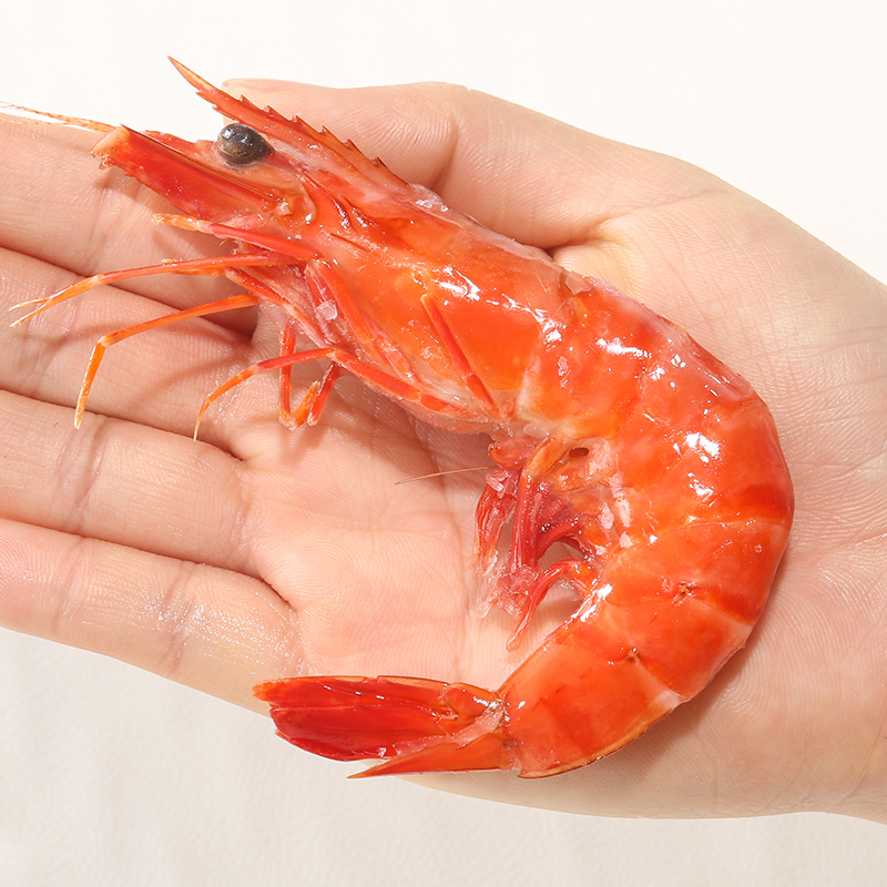 渔乐深态冻黑虎虾550g盒肉质饱满大虾鲜嫩