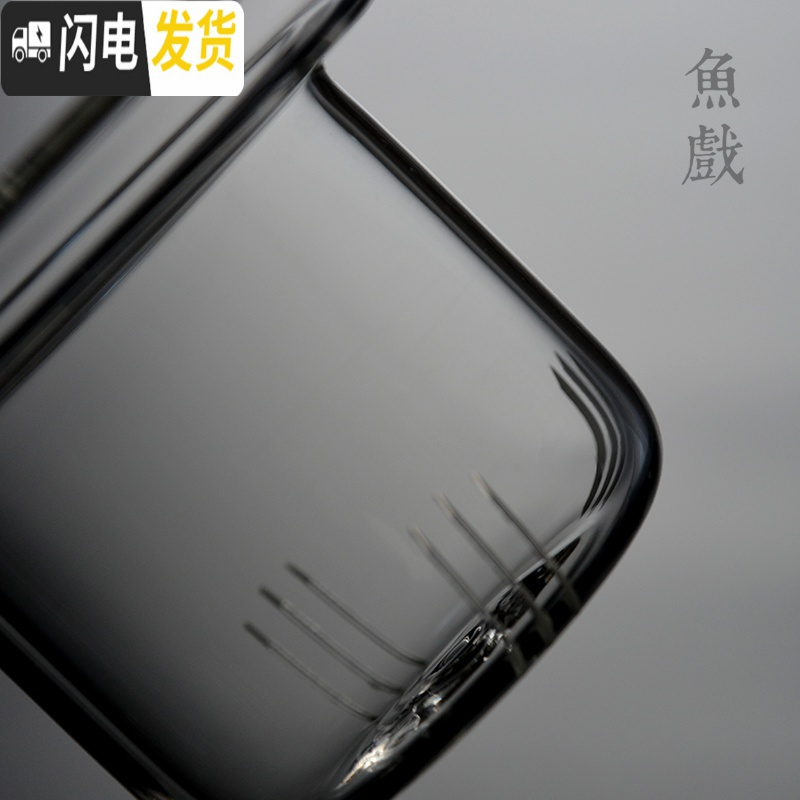 三维工匠家用玻璃茶壶单壶煮茶壶加厚可高温过滤茶水分离泡茶壶花茶壶 琥珀色+宜龙胡桃色电陶炉套餐价茶具